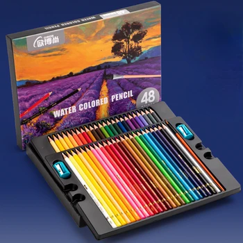 48/72 Професионален маслен пастел цветни моливи с чанта за съхранение на цветни моливи детски комплект Акварел фигура