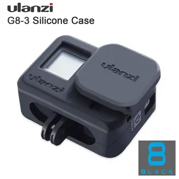 Ulanzi G8-3 Videoblog Мек Защитен Калъф с Капак на Обектива на Камерата, за GoPro Hero 8 Силиконов Калъф За Видеоблогинга Клетка Аксесоари за Фотоапарати