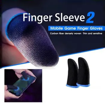 Игри ръкав за пръстите на Гейм контролера на Водоустойчиви Дишащи ръкавици върховете на пръстите за мобилни игри Калъф за пальчиковых легла със сензорен екран