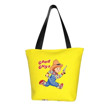 Холщовая чанта за пазаруване с анимационни герои 